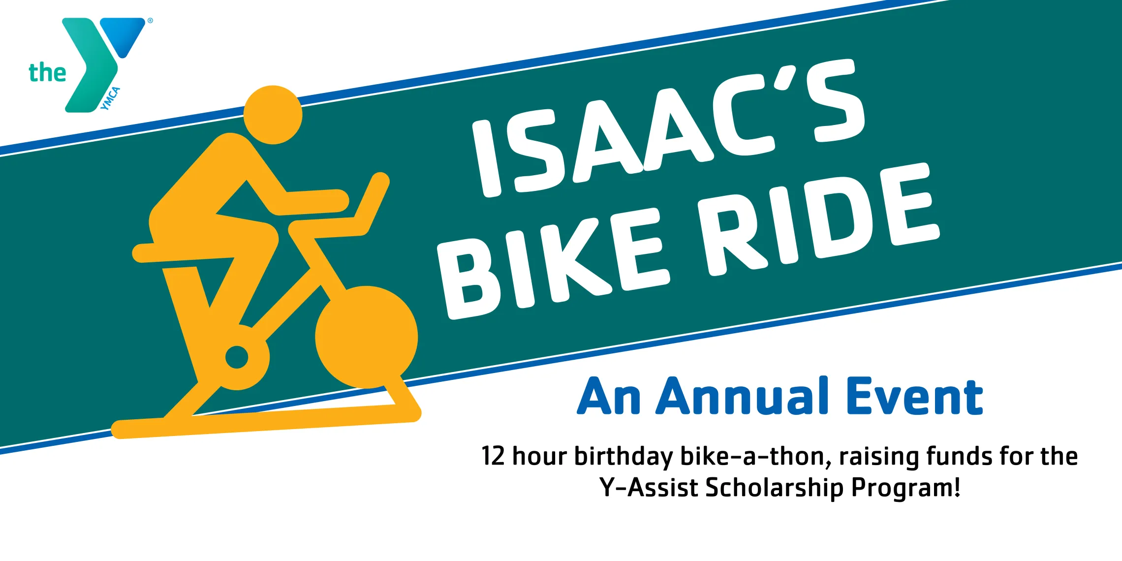 Isaac Bike Ride Banner