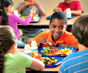 nutrition kids at a table